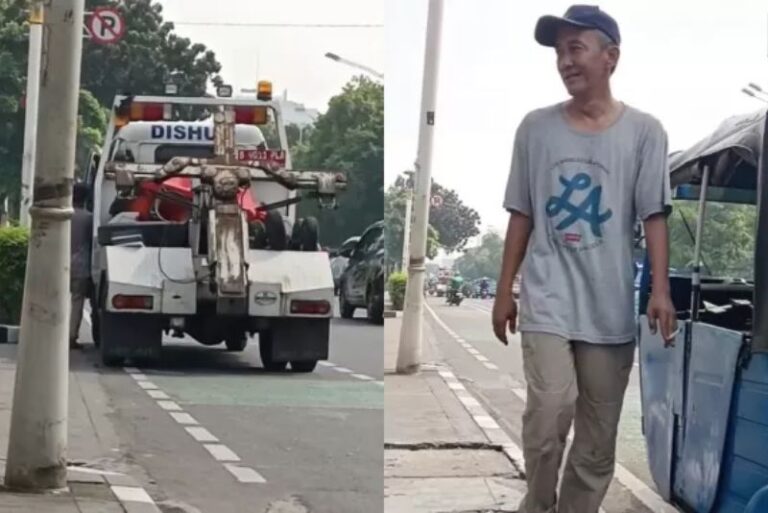 Sopir Bajaj Dipalak Rokok Oleh Oknum Pegawai Dishub.