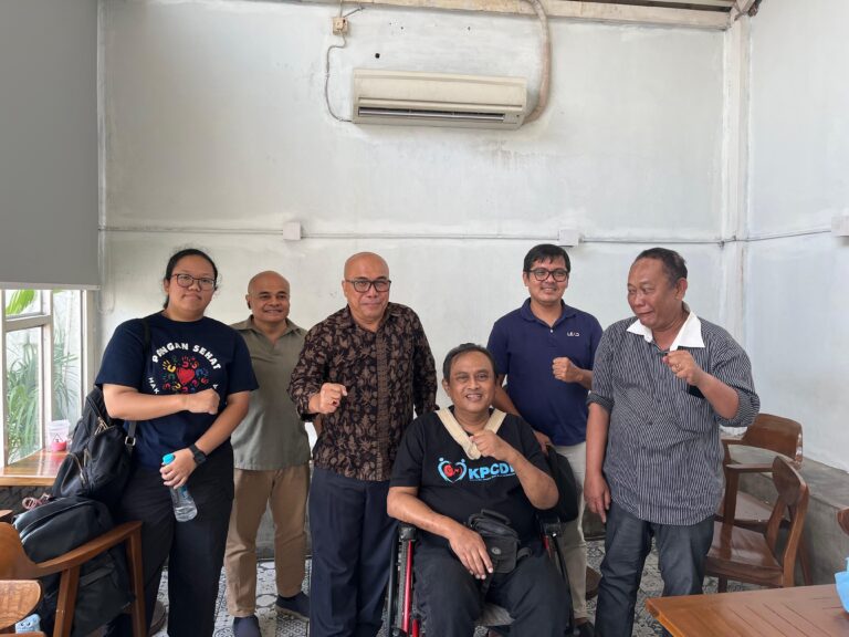 Reuni Kecil Bersama Petrus, Pejuang Pasien Gagal Ginjal.