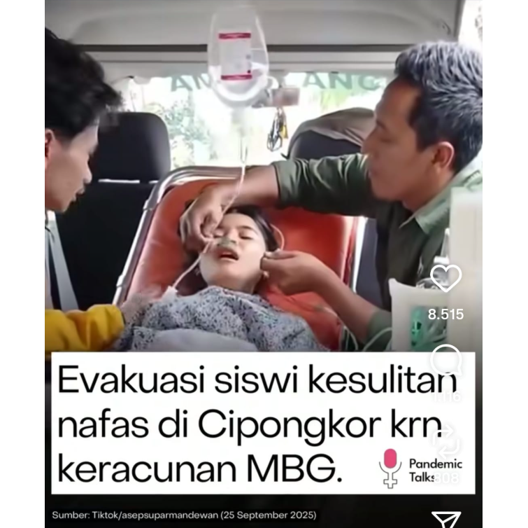 MBG Bukan Makanan Bergizi Gratis.