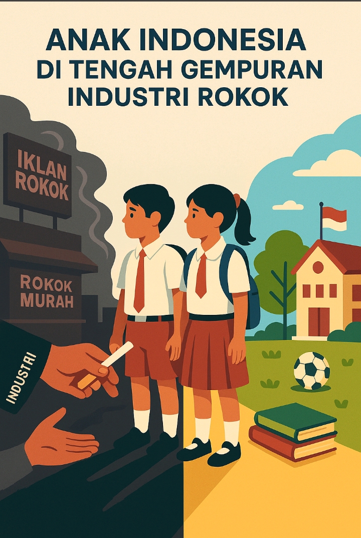 Memperingati Hari Anak Internasional – 20 November 2025“Anak Indonesia di Tengah Gempuran dan Sepak Terjang Industri Rokok”