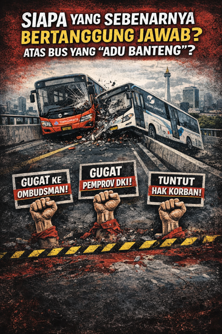Siapa yang Sebenarnya Bertanggung Jawab atas Bus yang “Adu Banteng”?