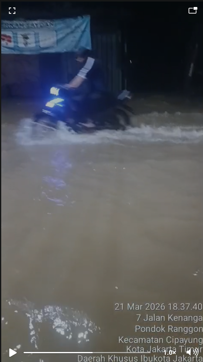 Lebaran Jakarta Banjir.